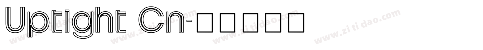 Uptight Cn字体转换